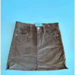 FRAME Corduroy Skirt